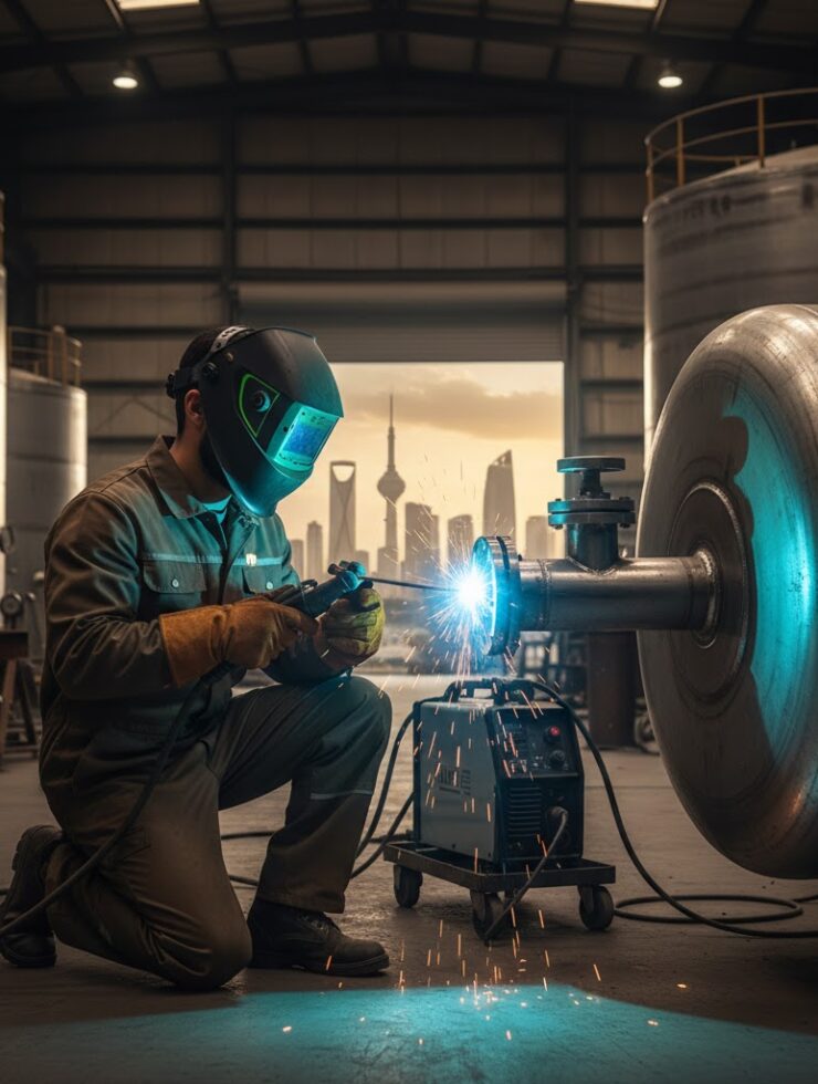 خدمات لحام خزانات بالرياض مع ضمان احترافي