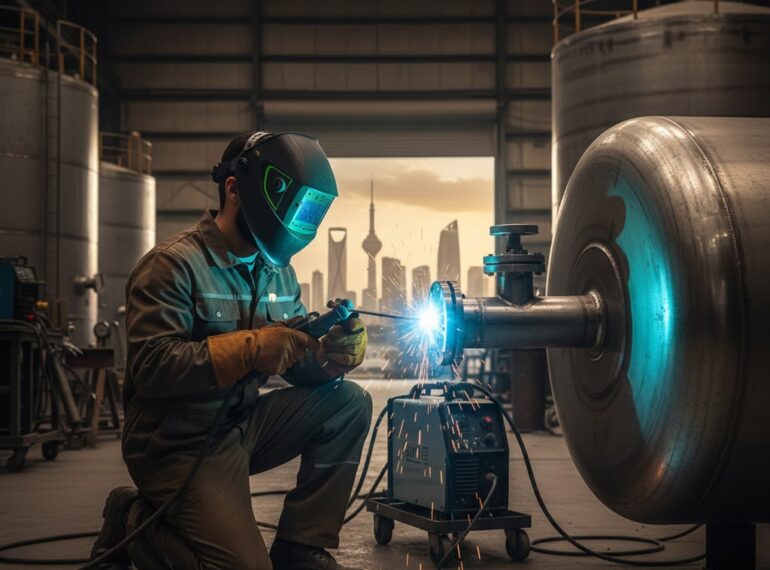 خدمات لحام خزانات بالرياض مع ضمان احترافي