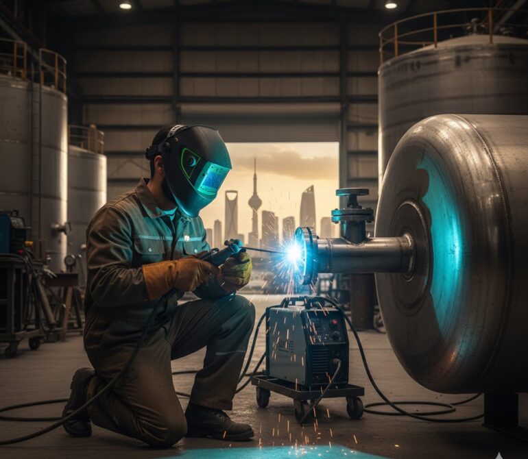 خدمات لحام خزانات بالرياض مع ضمان احترافي