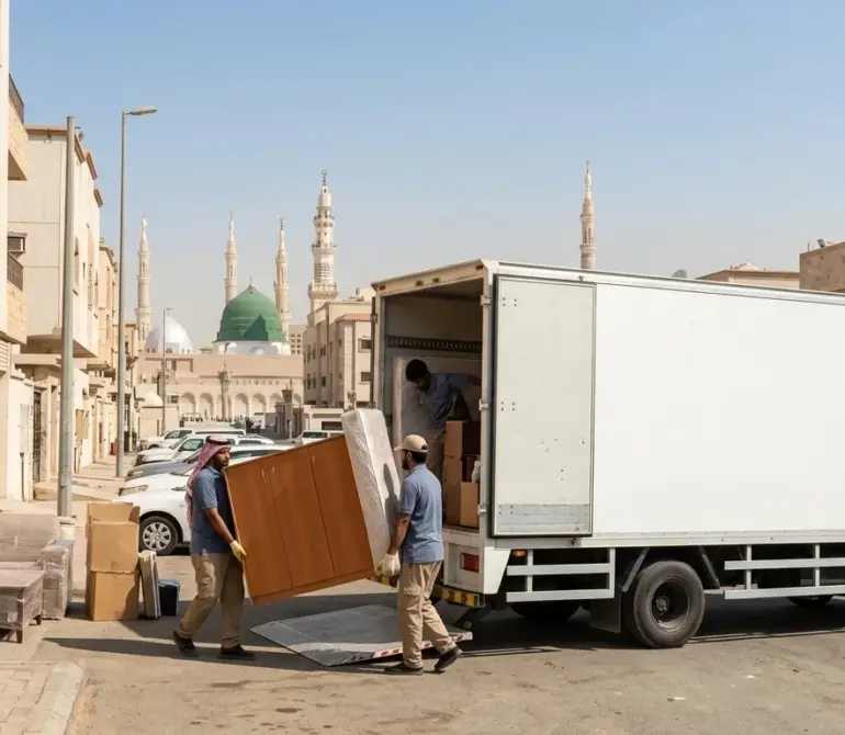 نقل عفش بالمدينة المنورة