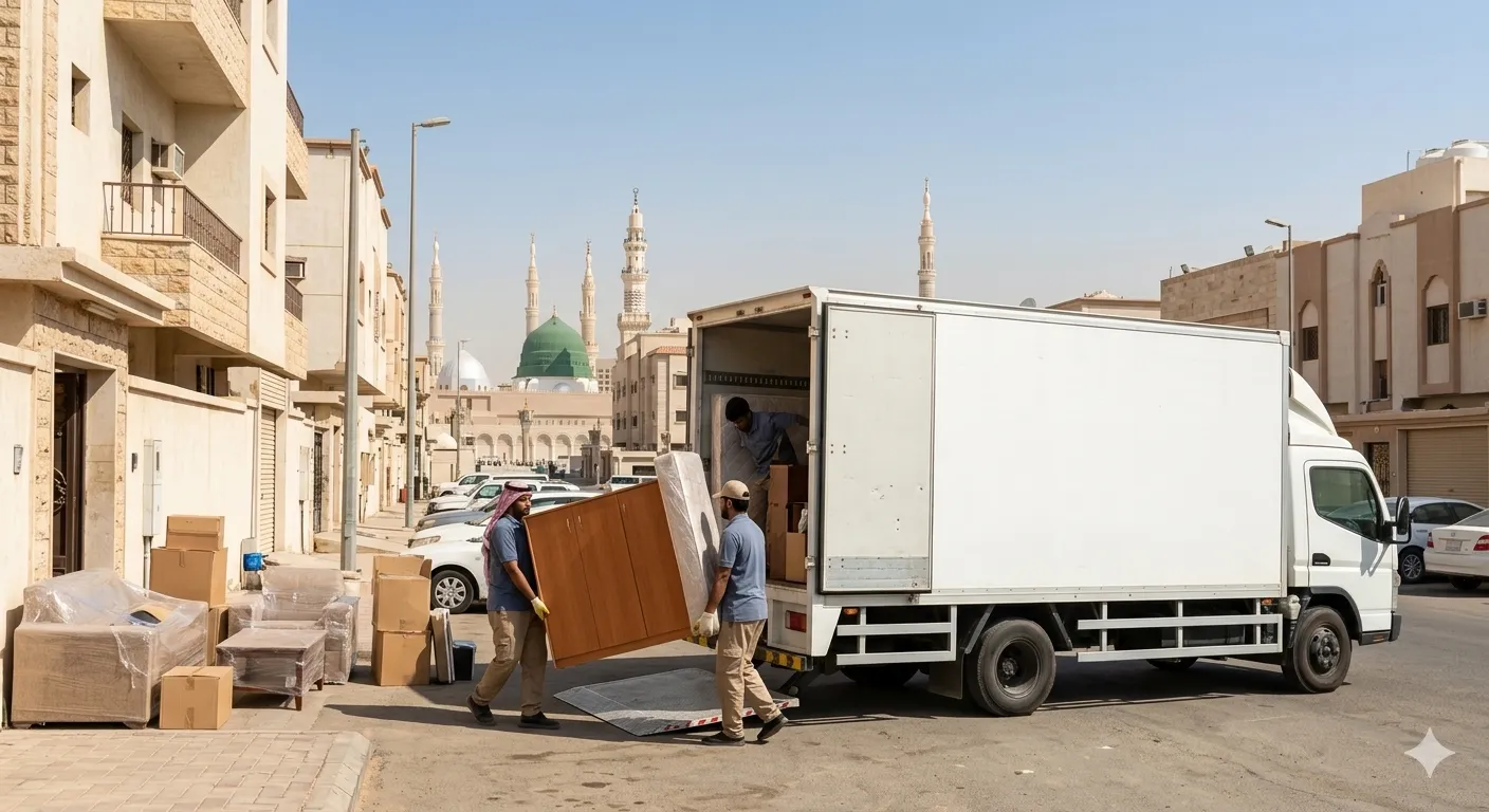 نقل عفش بالمدينة المنورة