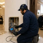 كشف تسربات المياه بخميس مشيط