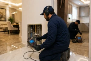 كشف تسربات المياه بخميس مشيط